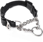 Mighty Paw Martingale Dog Collar 2.0 | Trainer Approved Limited Slip Collar with Stainless Steel Chain & Heavy Duty Buckle - Modified Cinch Collar for Gentle & Effective Pet Training - Medium, Grey - Image 12