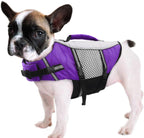 Queenmore Dog Life Jacket Swimming Vest Small Medium Dogs Neoprene Water Boating Life Preserver Lightweight Reflective Cat Puppy Kayaking Lifesaver for French Bulldog,Yorkie Terrier,Bichon(Pink,S) - Image 12