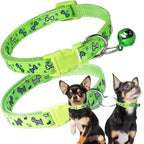 Red Breakaway Cat Collar with Bells, 2 Pack Kitten Collar with Bells, Break Away Cat Collar for Girl Cats Female Kitty - Image 15