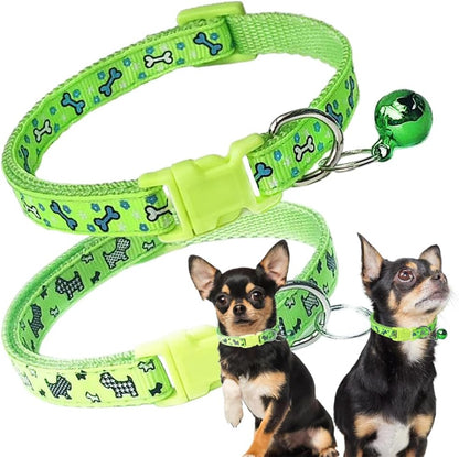 Red Breakaway Cat Collar with Bells, 2 Pack Kitten Collar with Bells, Break Away Cat Collar for Girl Cats Female Kitty - Image 15
