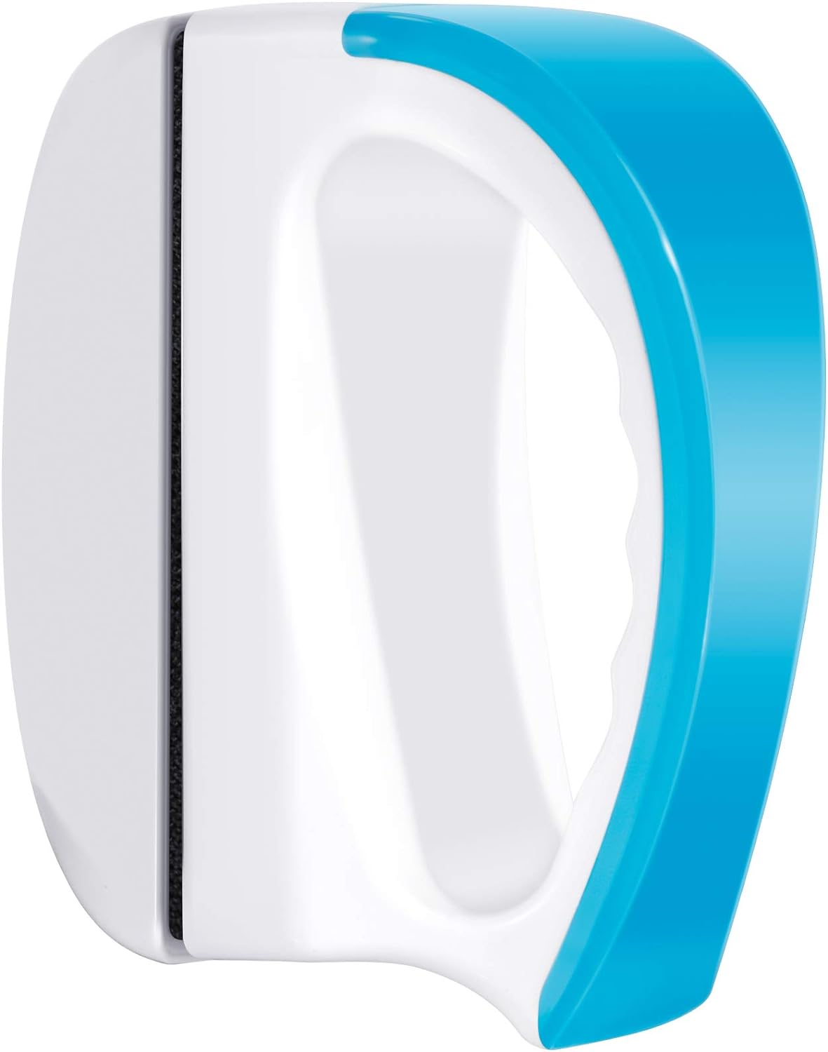 Neptonion magnetic aquarium glass cleaner front view showing the bright blue handle.
