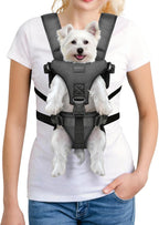 YUDODO Front Pet Carrier Backpack for Small Dogs, Secure and Breathable Mesh Travel Dog Carrier with Safety Belt, Ergonomic Support, Adjustable for Walking, Hiking (Black, M) - Image 11