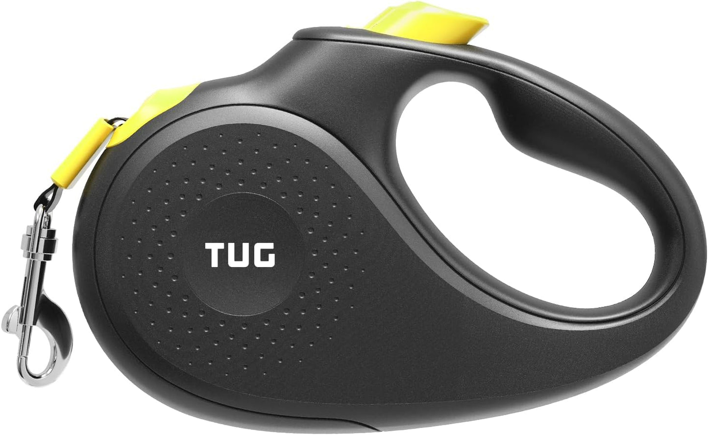 TUG 360 degrees Tangle-Free Retractable Dog Leash | 16 ft Strong Nylon Tape (Small, Black/Orange) - Image 13
