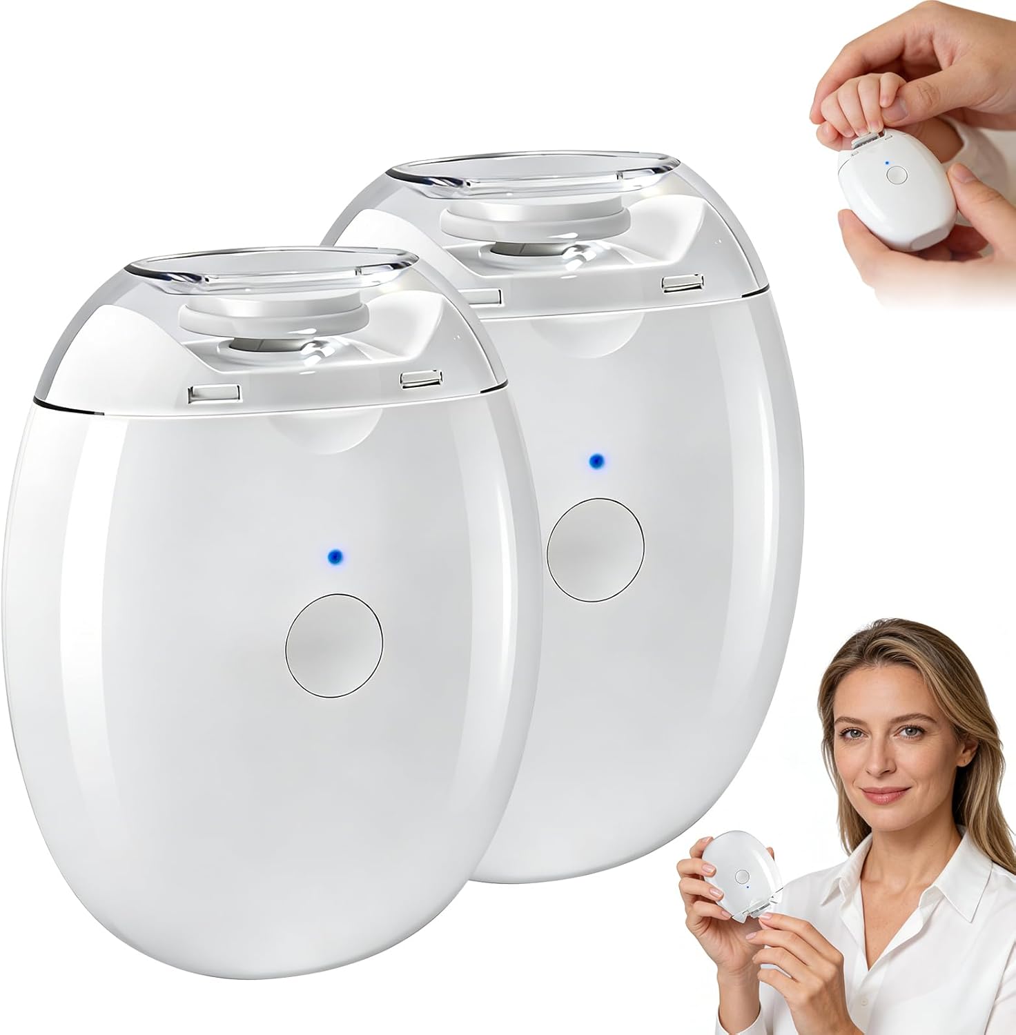 Qurax universal automatic fingernail grinder front view