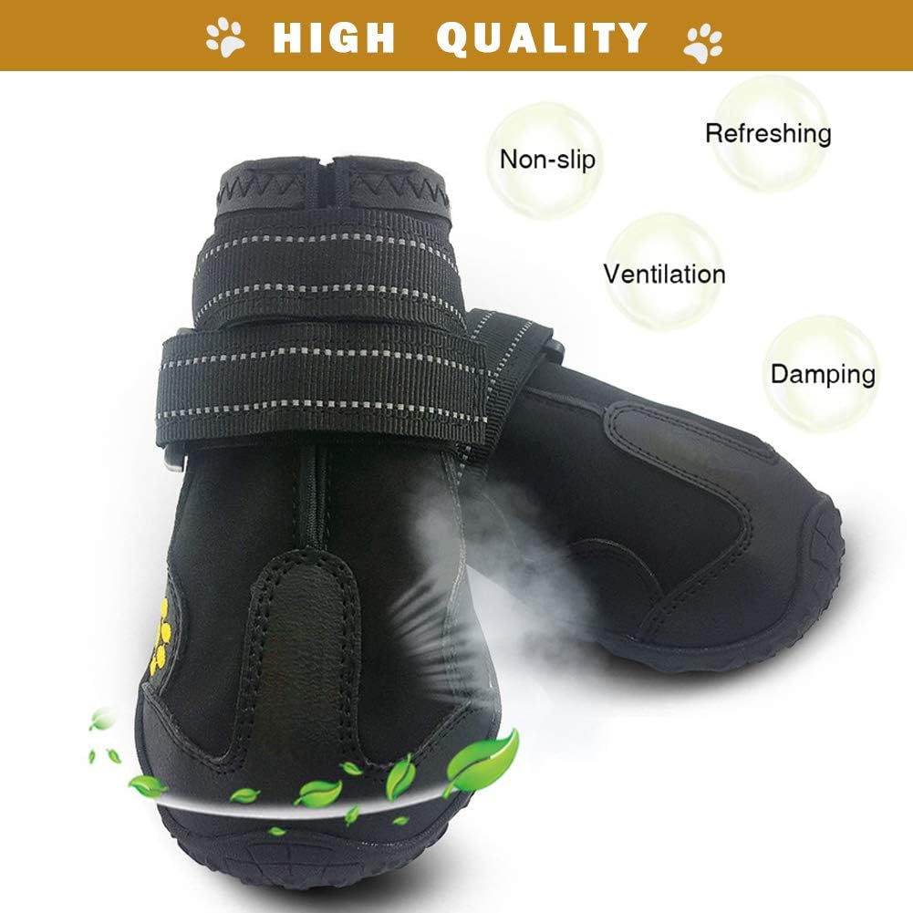 PK.ZTopia dog boots rugged anti-slip sole
