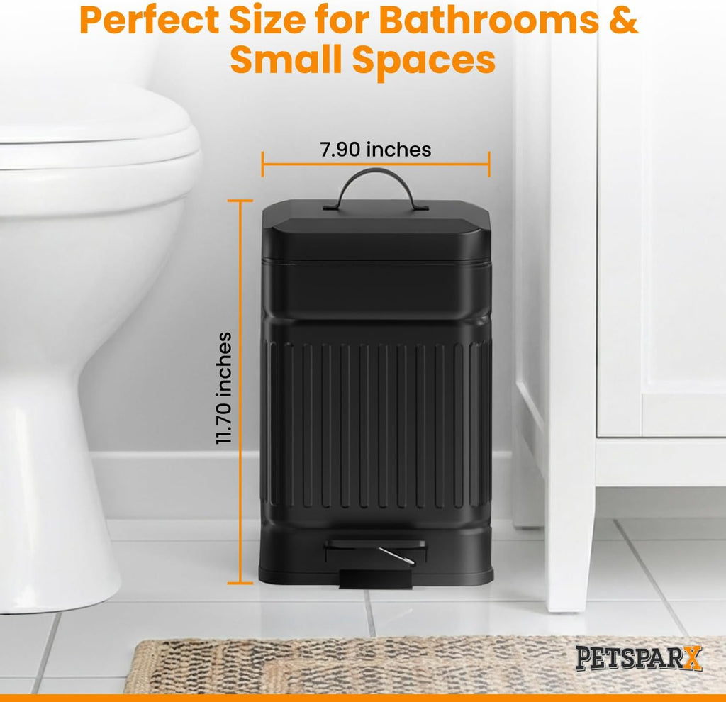 Petsparx dog poop trash can lifestyle indoor placement