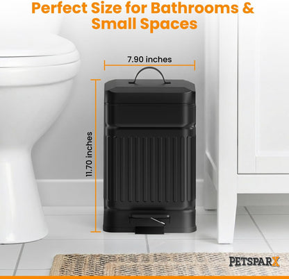 Petsparx dog poop trash can lifestyle indoor placement