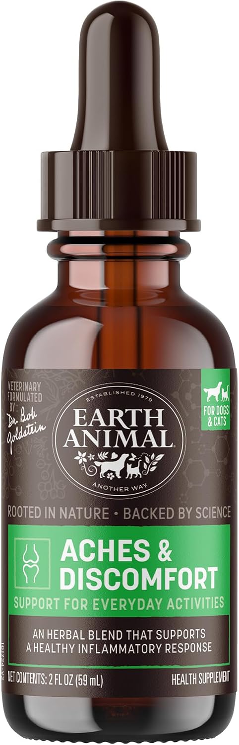 Earth Animal Apothecary Liquid Supplement - Allergy & Skin Herbal Remedies for Dogs & Cats - 2 fl oz - Image 11