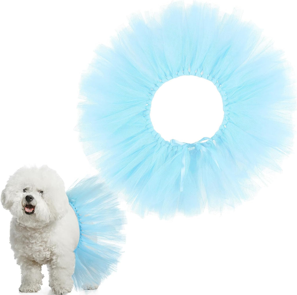 Dog Tutu Tulle Tutu for Dogs Small Large Medium Puppy Dress Ballerina Costume Skirt for Holiday Puppy Cats Bunny Pet Outfit Birthday Wedding Party Photo Prop Supplies(Pink) - Image 10