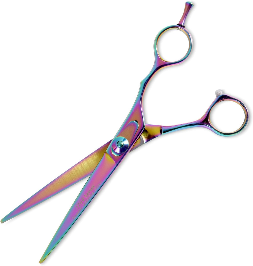 Master Grooming Tools professional curved scissors in storage case