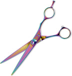 Master Grooming Tools professional curved scissors in storage case