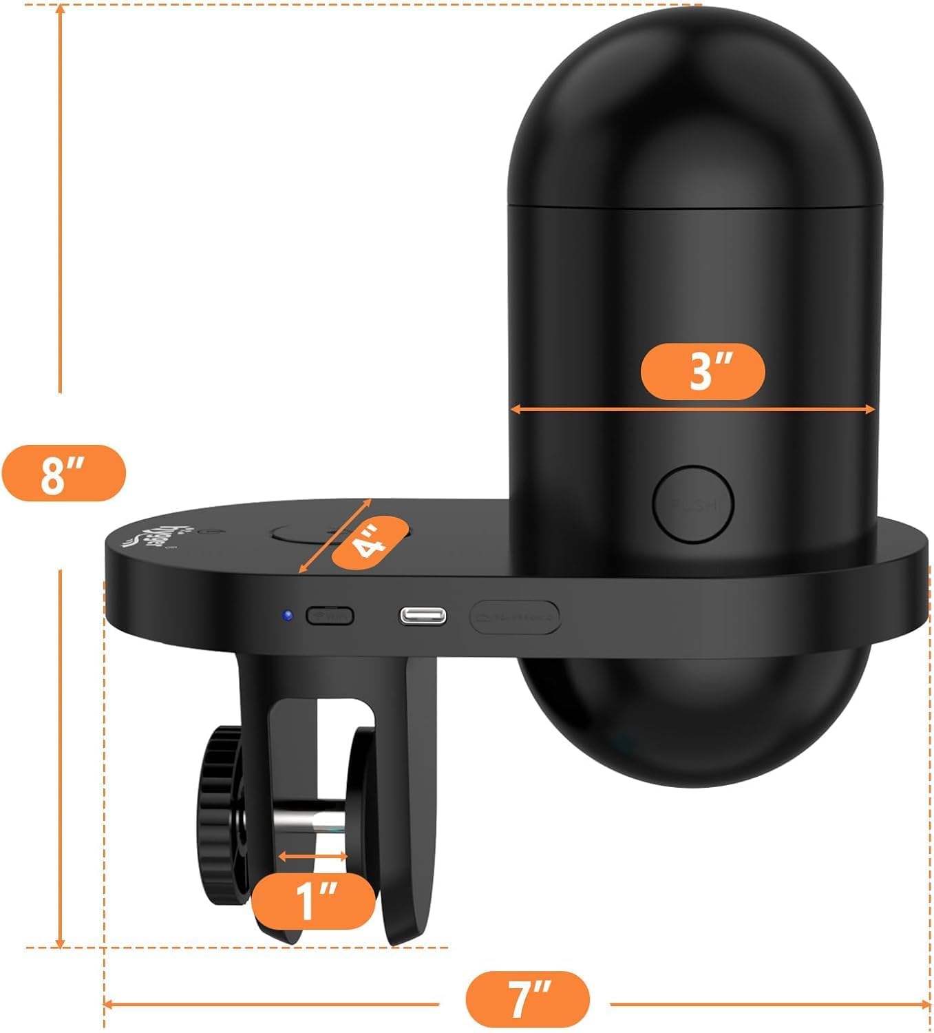 Hygger premium imported aquarium feeder packaging and included USB cable setup accessories