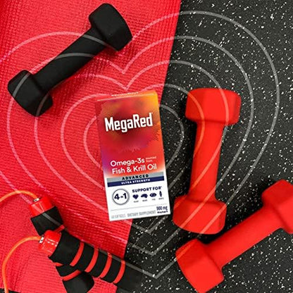 Schiff MegaRed heart joint brain and eye support supplement directions