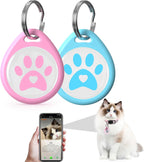 Smart QR Code Cat ID Tag - Free Forever Online Profile, No Subscription Pet Safety Tag, Instant Owner Alert on Scan, No App Required, Anti-Lost Cat ID Tag QR CodePink 1 Inch - Image 11