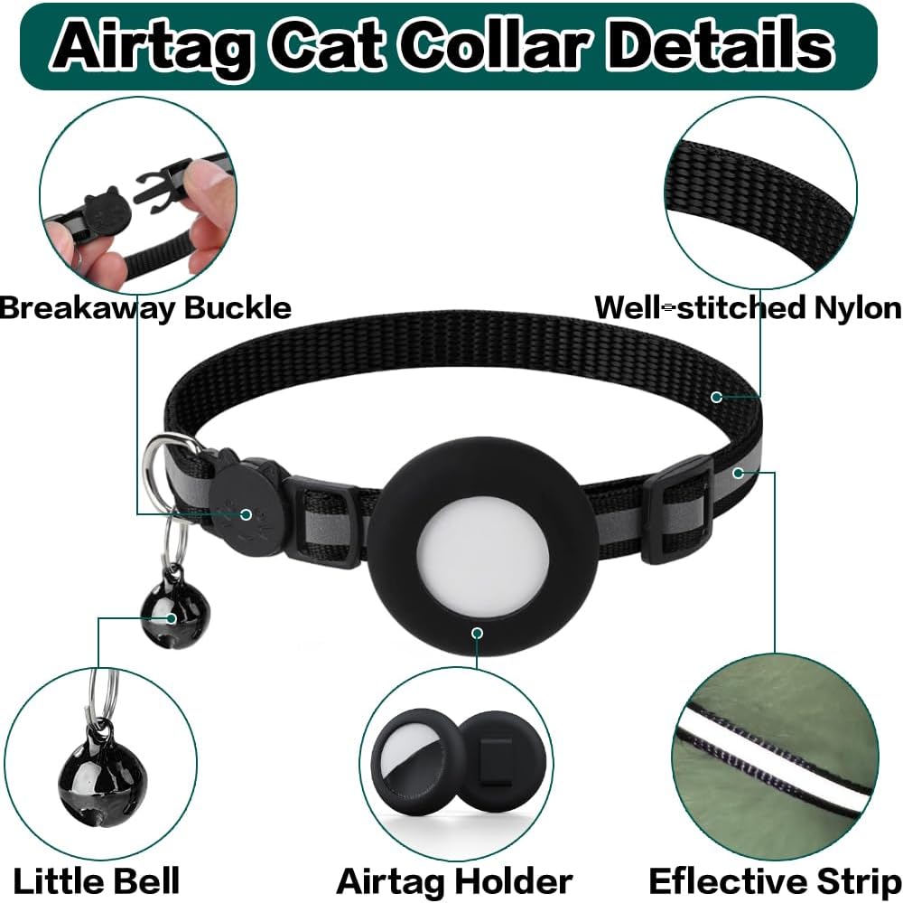 Adjustable tri glide slider on the lightweight 0.4 inch wide Dgerp tracking collar for custom pet sizing.
