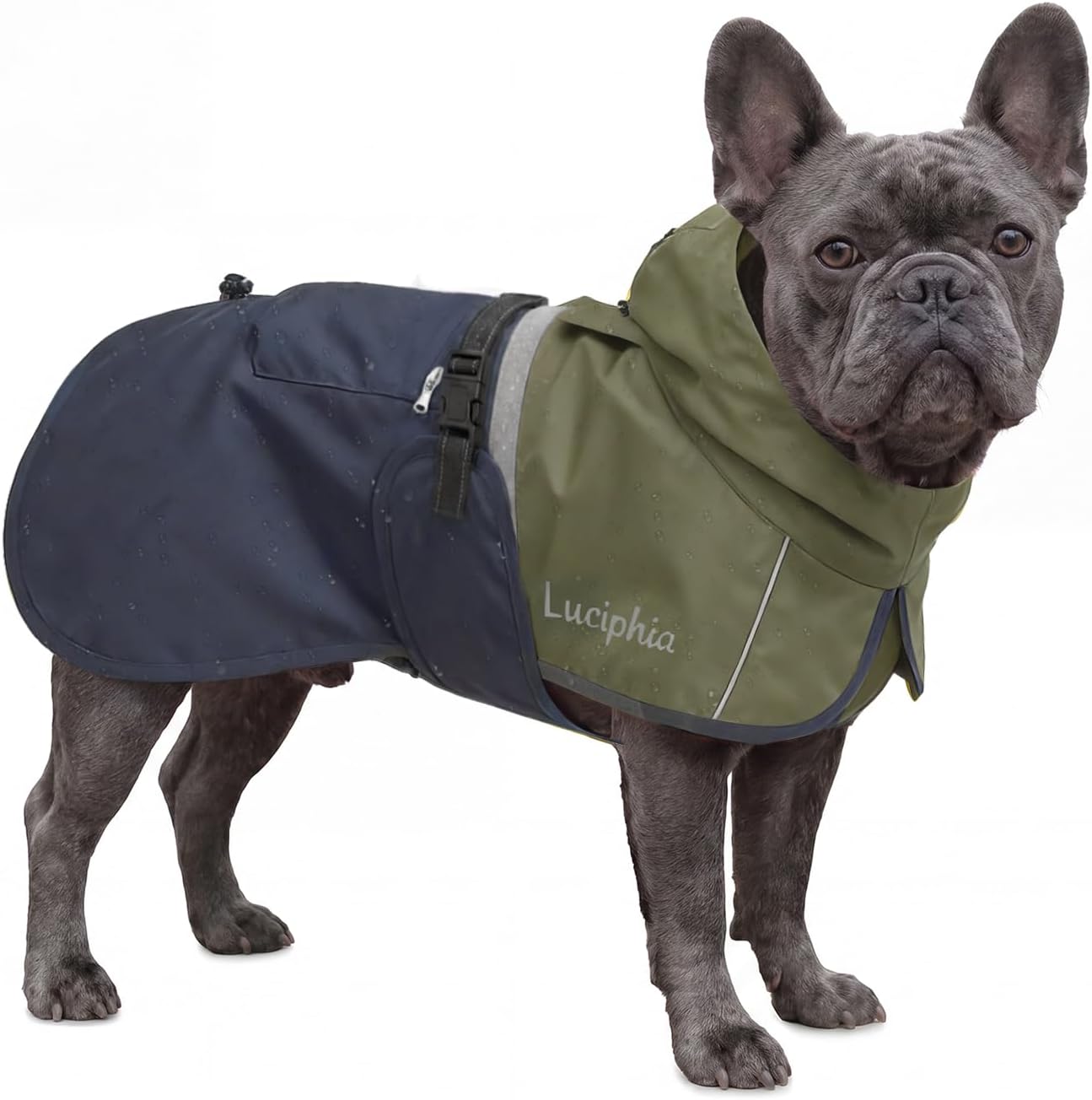 Premium imported USA pet raincoat yellow extra extra large size