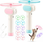 Cat Fetch Toy with Flying Disc Launcher, Rechargeable & Large-capacity - Image 11