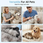 Professional pet grooming comb for thick coat dogs