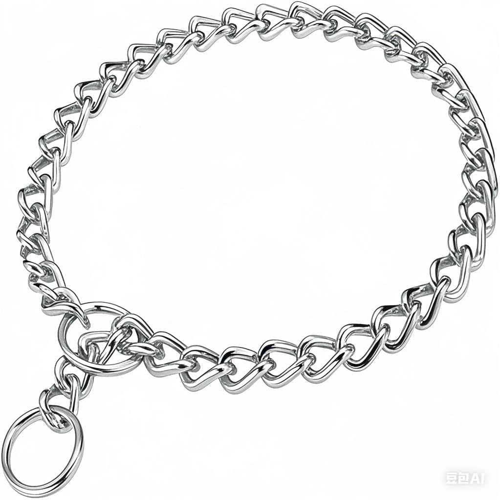 Authentic USA imported Bbmmayy dog chain choker collar packaging presentation