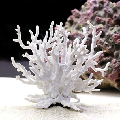 WEKVLPTH non toxic artificial stony coral aquarium landscape ornament back view