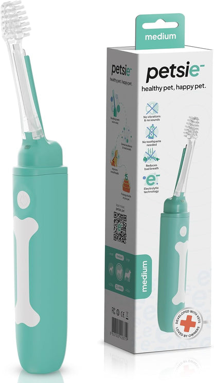 Electric Dog Toothbrush Small | Silent and Vibration-Free | Vet-Developed Electrolytic Technology | No Toothpaste Needed | Built-in Timer and App | Small Brush Head for Dogs Under 22 lbs - Image 10