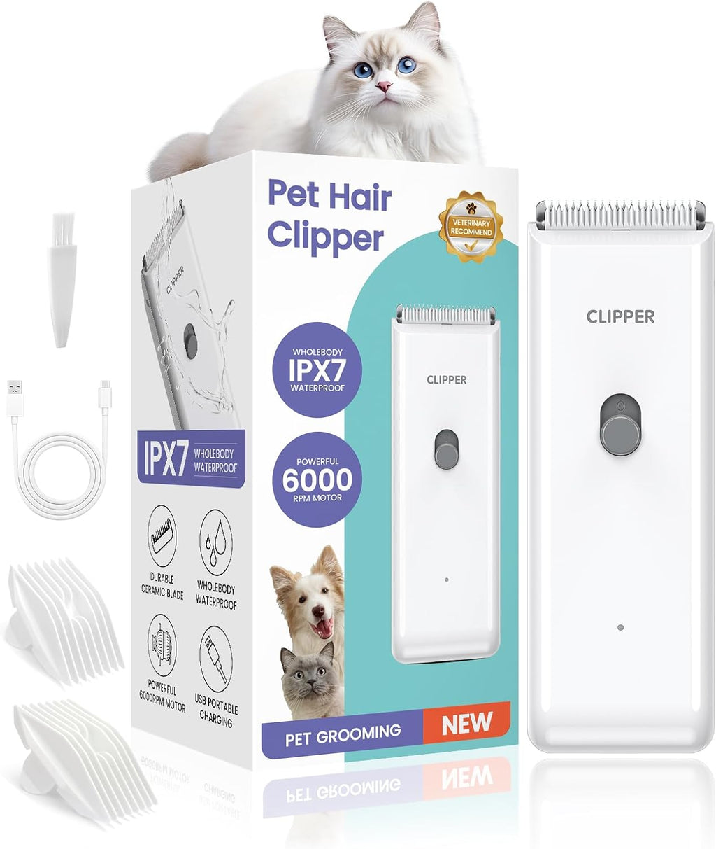 Detached premium zirconia ceramic blades for home pet grooming setup