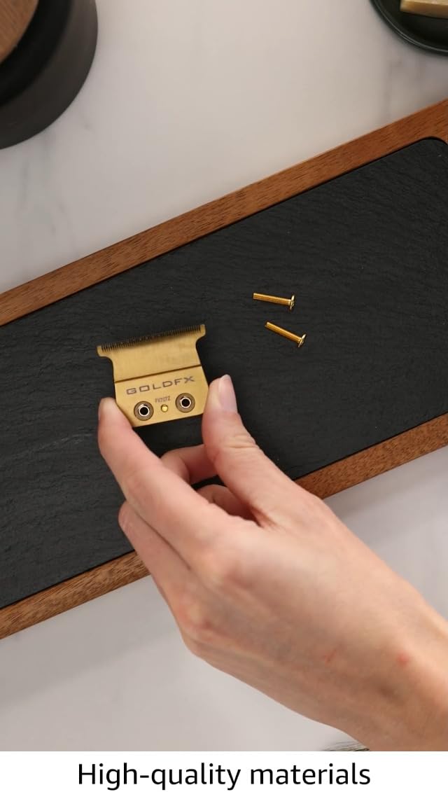 Professional barber tool replacement blade in protective packaging