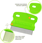 Small flea and lice remover comb for tear stains