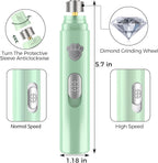 Viwik electric nail grinder with integrated LED light