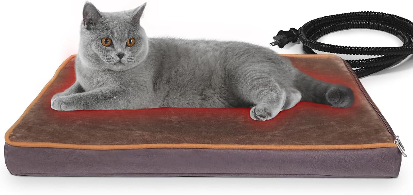 NAMOTEK Pet Heating Pad, Safe Electric Heating Pad for Dogs and Cats Indoor Warming Pad with Auto Constant Temperature 15.7" x 12" - Image 12