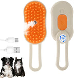 Cats Steam Brush for Cats,Rechargeable Grooming Tool for Cats & Dogs, Anti-Static Design, Delivers Massage, Cleansing, Shedding, Include Flea Comb, Nail Clippers, Pet Toothbrush,Cleaning Solution - Image 10