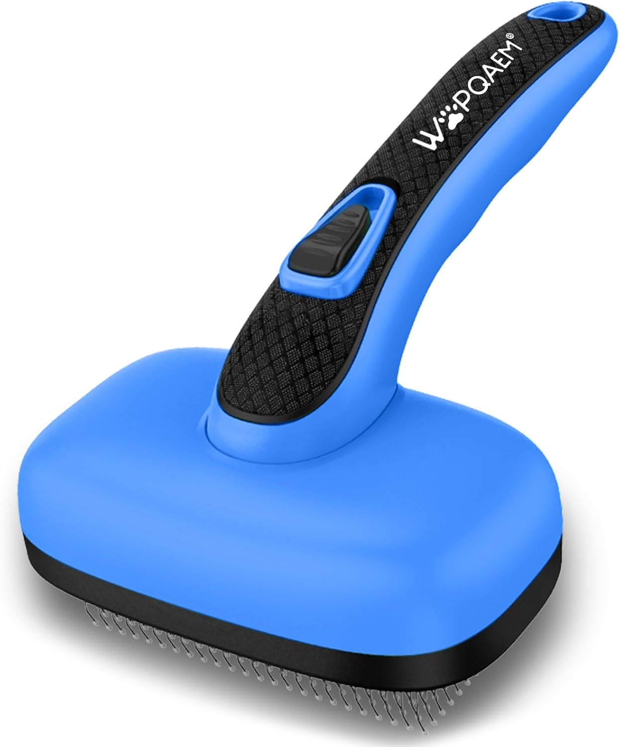 Self Cleaning Slicker Brush for Dog and Cat Deshedding, Green | Shedding Brush for Dogs & Cats, One-Click Retractable Bristles for Easy Cleaning Flying Hair at Home - Image 9