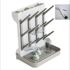 Tecdigbo baby bottle drying rack front view on kitchen counter