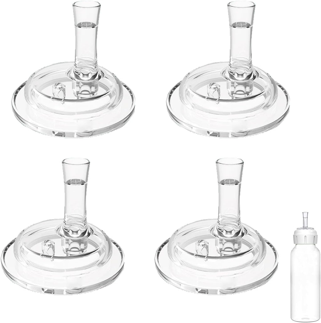 Giftophilia sippy straw nipples front view pack of four