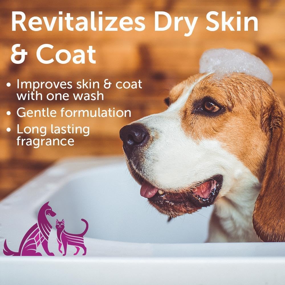Nootie cherry blossom dog shampoo label details