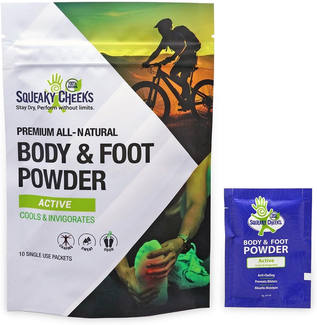 Mexsana Medicated Foot Powder 150 grams bottle front view for sweat absorption.