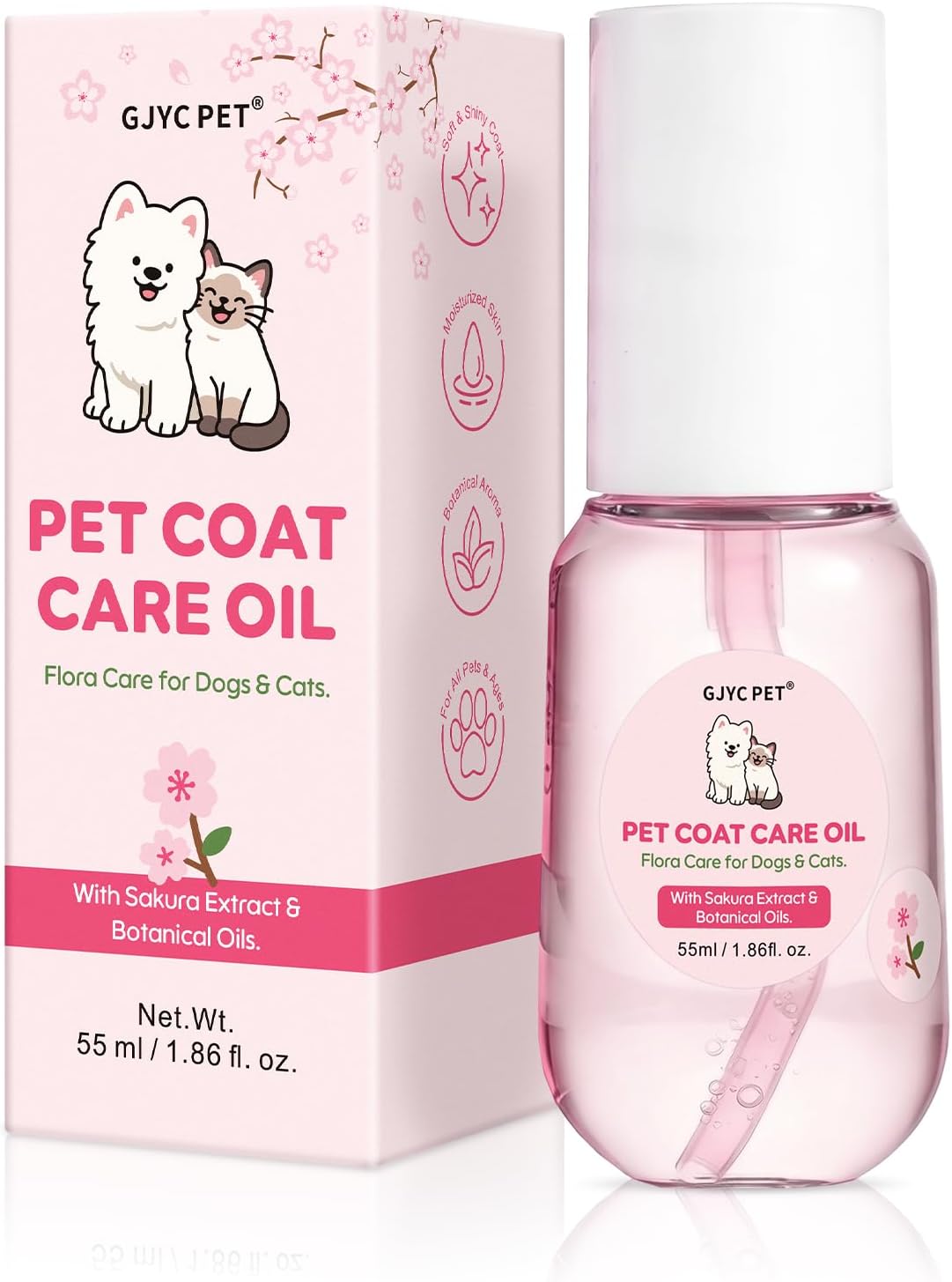 Pet Coat Care Oil, Coconut & Jojoba Infusion | Nourishing Serum to Reduce Stubborn Knots, UV Heat Shield; Anti-Static Lipid Repair for Dry Damaged Fur, Lick-Safe Treatment Dogs Cats, 1.69 fl. oz - Image 9