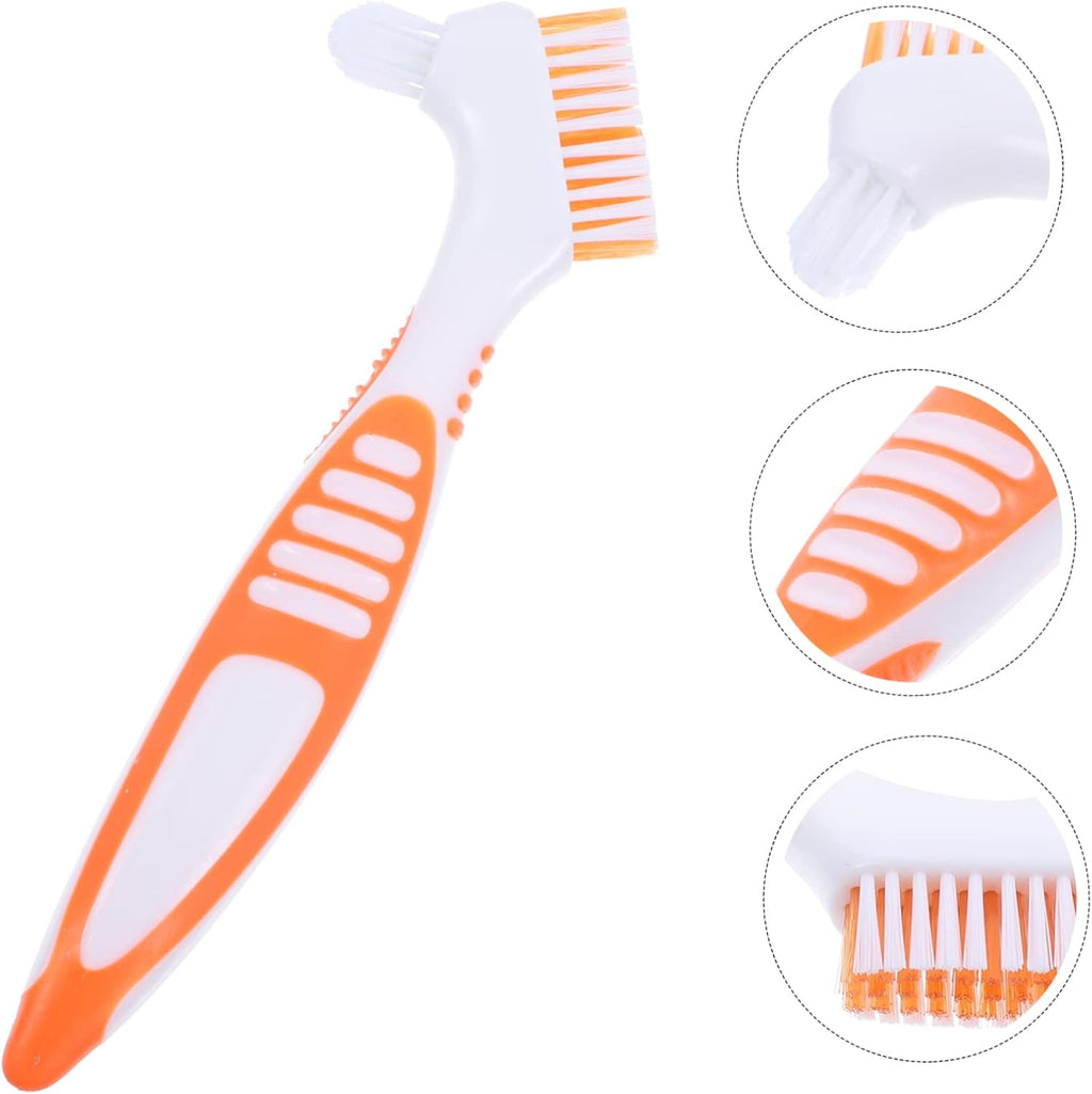 BCOATH aquatic tortoise care brush highlighting the narrow gap cleaning tip