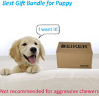 Beiker fifteen piece durable puppy toy bundle assortment for boredom relief
