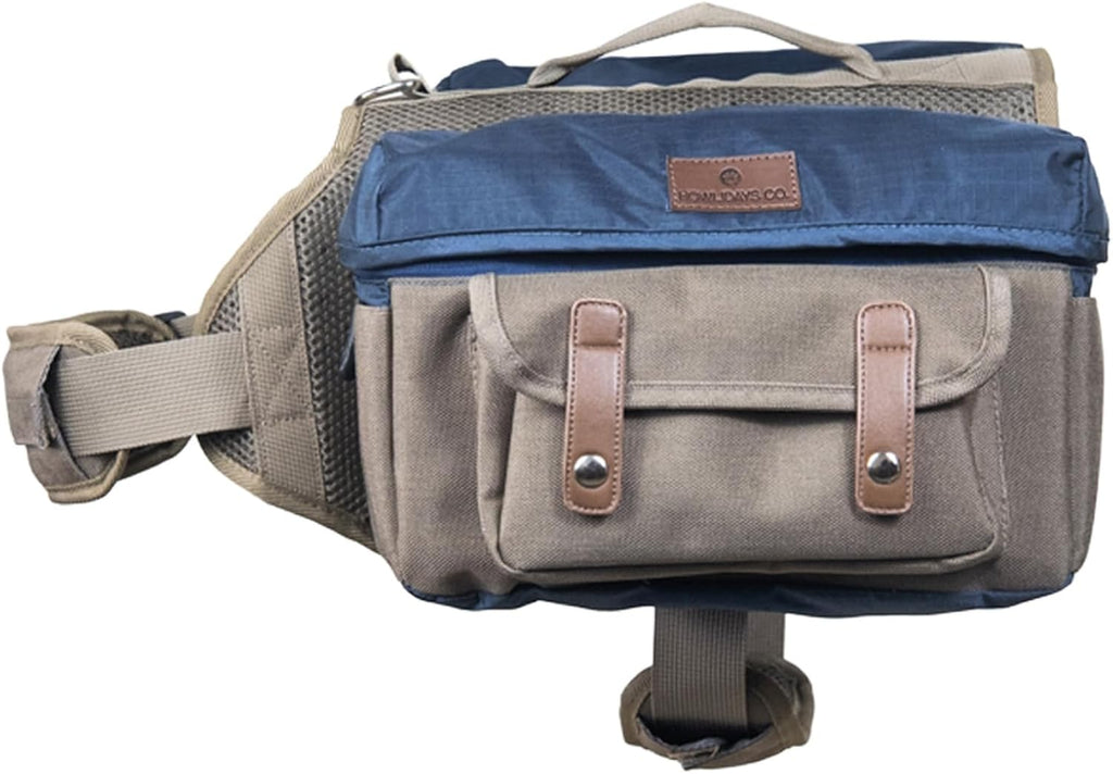 Premium adjustable pet carrier backpack harness for outdoor camping trips