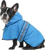 Reflective Dog Rain Coat - Waterproof Adjustable Pet Rain Jacket, Lightweight Dog Hooded Poncho Raincoat for Small to X- Large Dogs and Puppies (Pink, Large) - Image 15