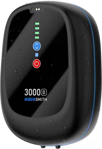 Aquasmith Bait Aerator front view with digital display