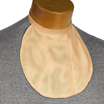 Adjustable neck stoma covers for breathable respiratory care.