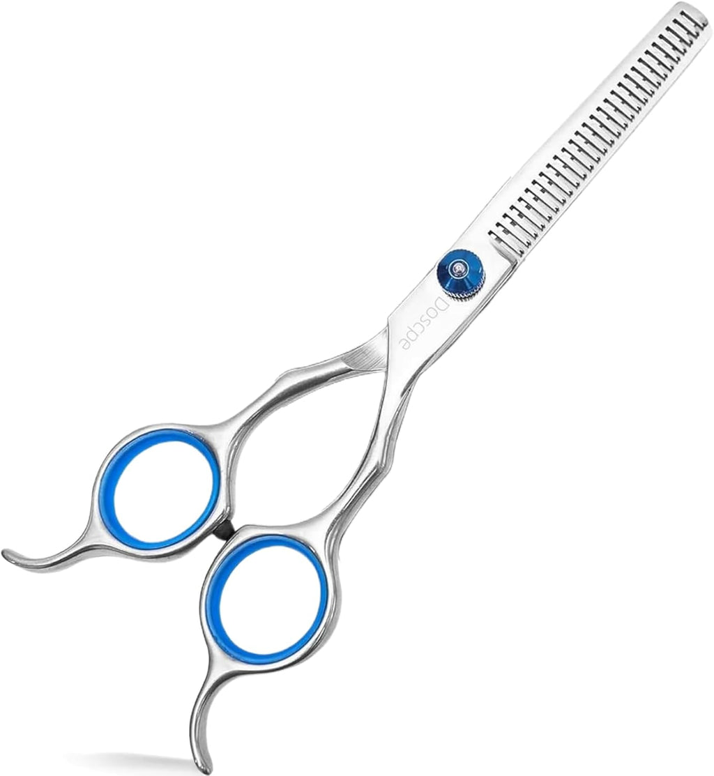 Doscpe 6.69 inches premium pet grooming scissors for safe paw and face trimming