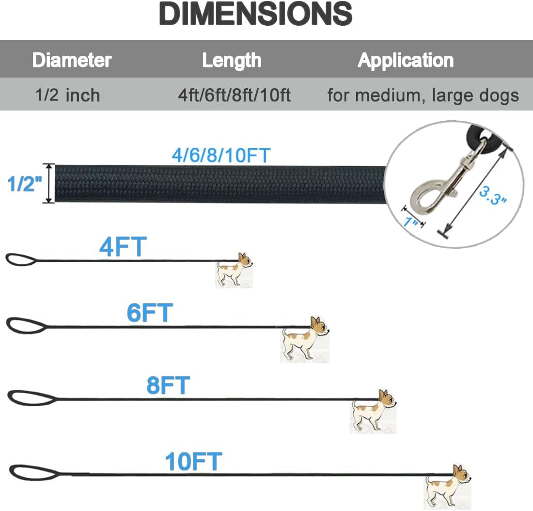 MayPaw durable mountain climbing style rope dog leash loop handle detail