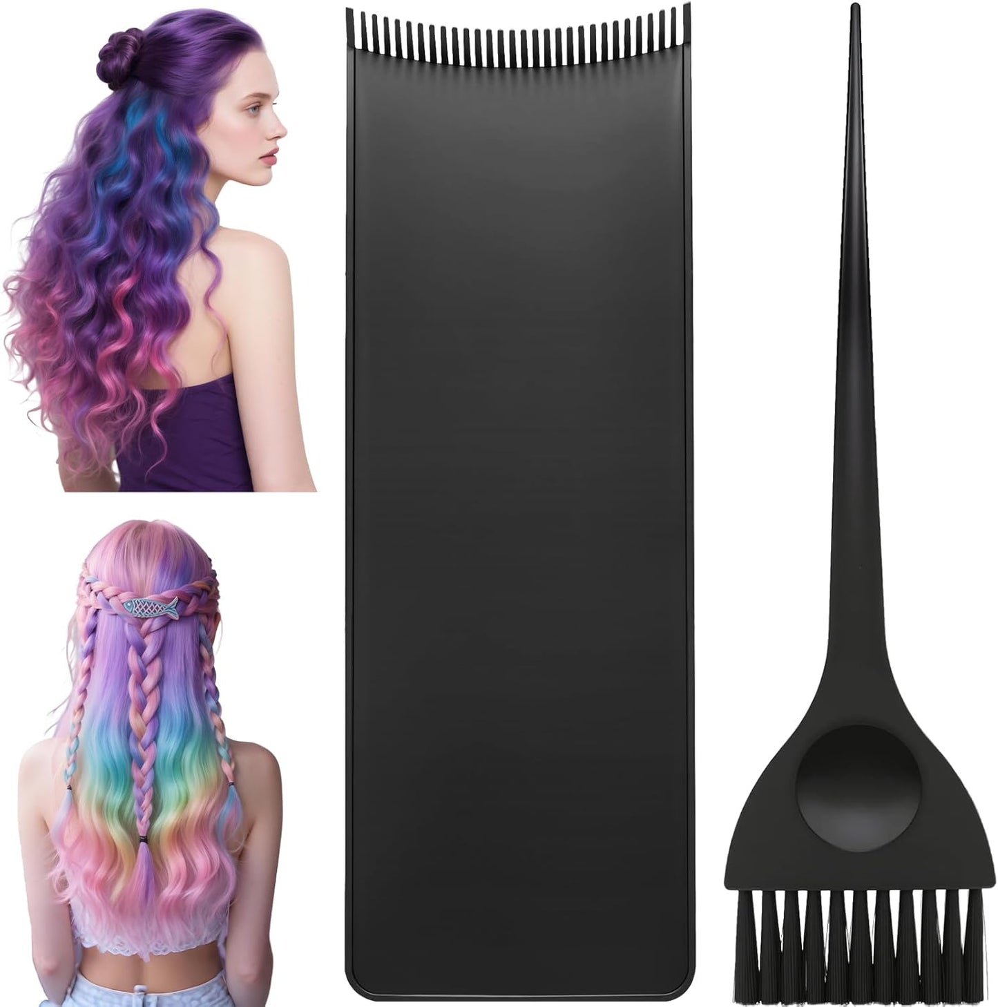 Adlabld 2 Piece Highlighting Board Kit front view with balayage paddle