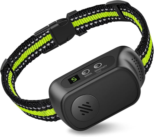 Czccwd rechargeable dog bark collar front view