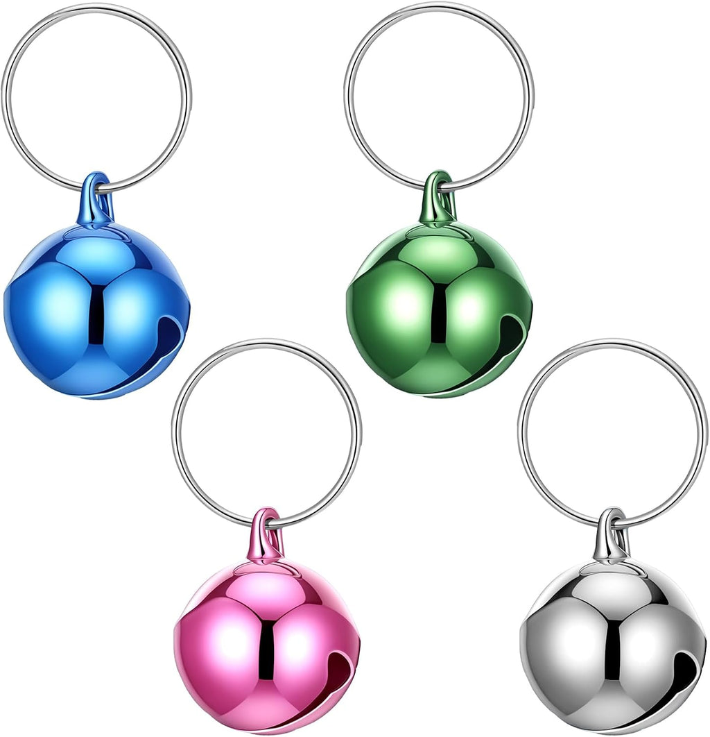 Thrymme anti lost pet collar charm bells displaying compact size and round shape design