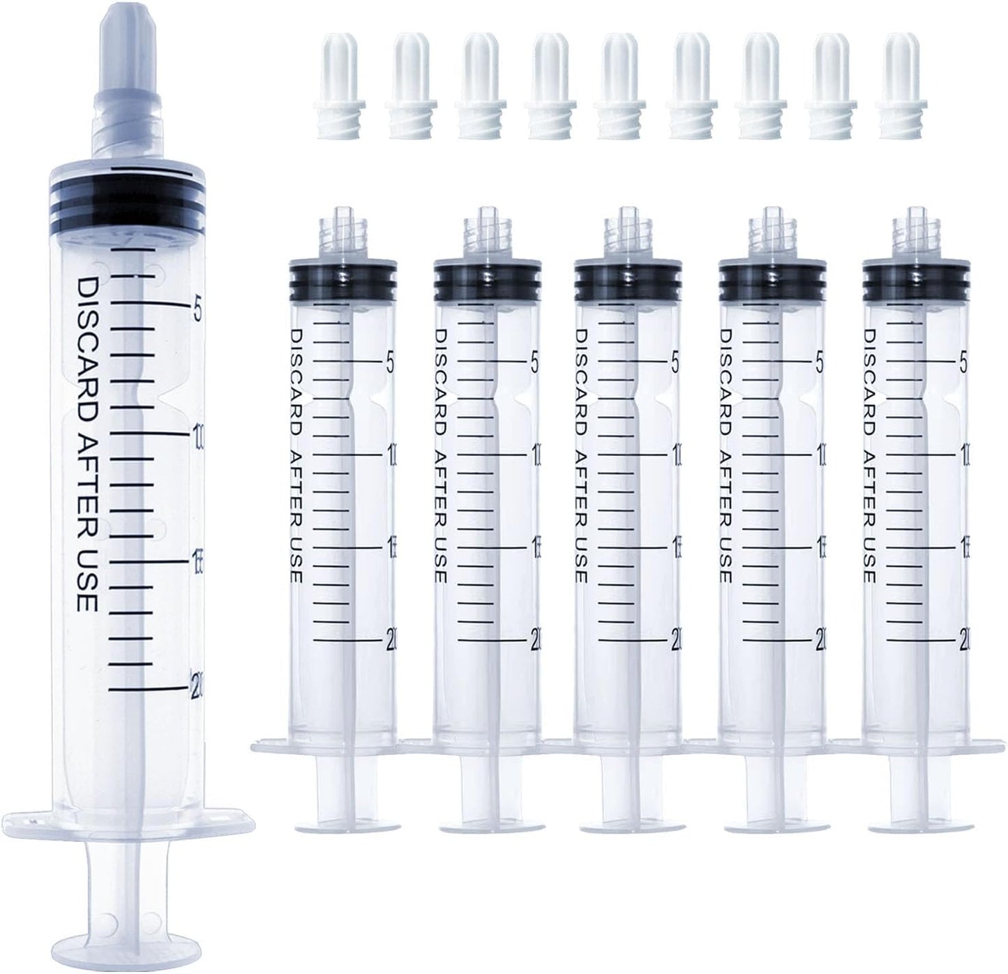 1mL Luer Lock Syringe (No Needle) - Sterile, Individually Wrapped - Pack of 50, Accurate Liquid Measurement, Leak-Proof Design - Image 12