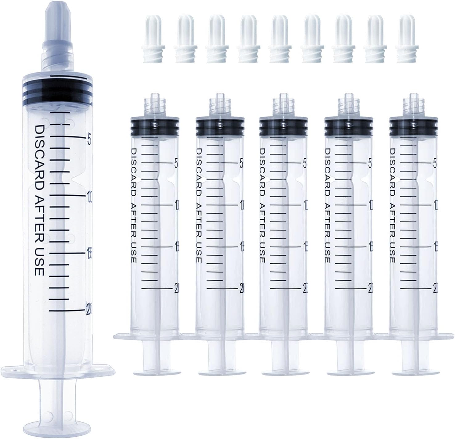 1mL Luer Lock Syringe (No Needle) - Sterile, Individually Wrapped - Pack of 50, Accurate Liquid Measurement, Leak-Proof Design - Image 12